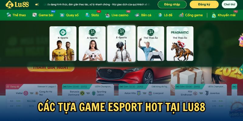 Kinh nghiệm eSports hiệu quả tại Lu88