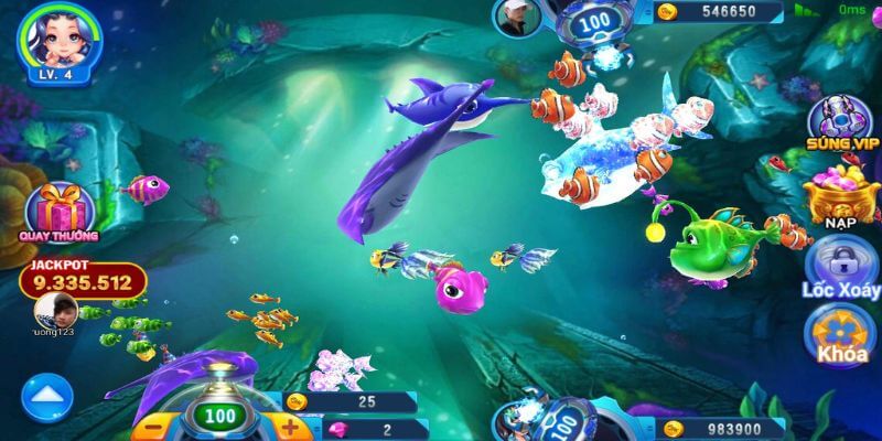 Game săn cá Bingo giải trí và đầy cạnh tranh