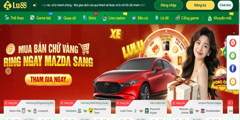 Tổng quan thông tin website giải trí cá cược Lu88