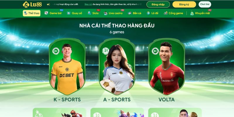 Tổng quan thông tin sân chơi cá cược thể thao LU88